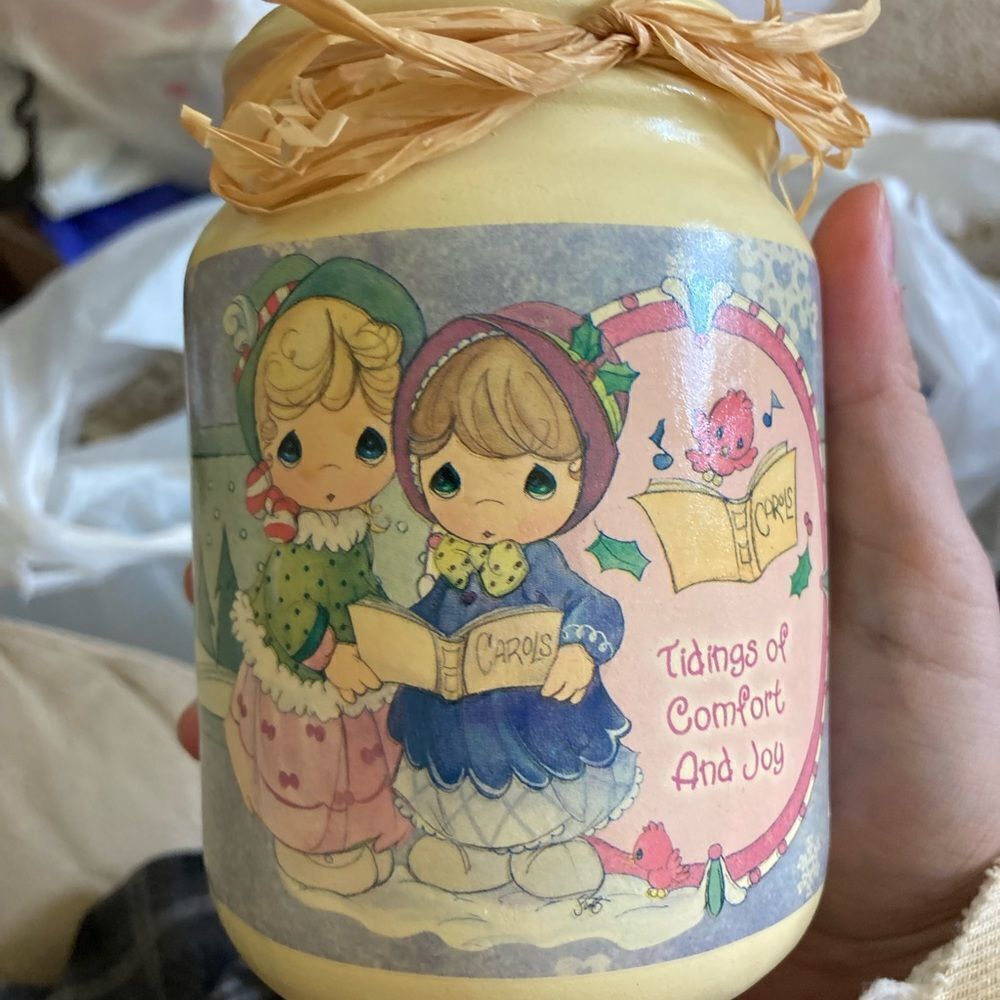 Precious Moments Tidings of Comfort and Joy Candle Holder Collectible